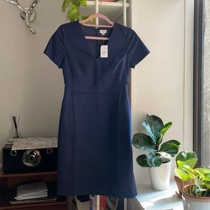 J-Crew V-Neck Shift Dress